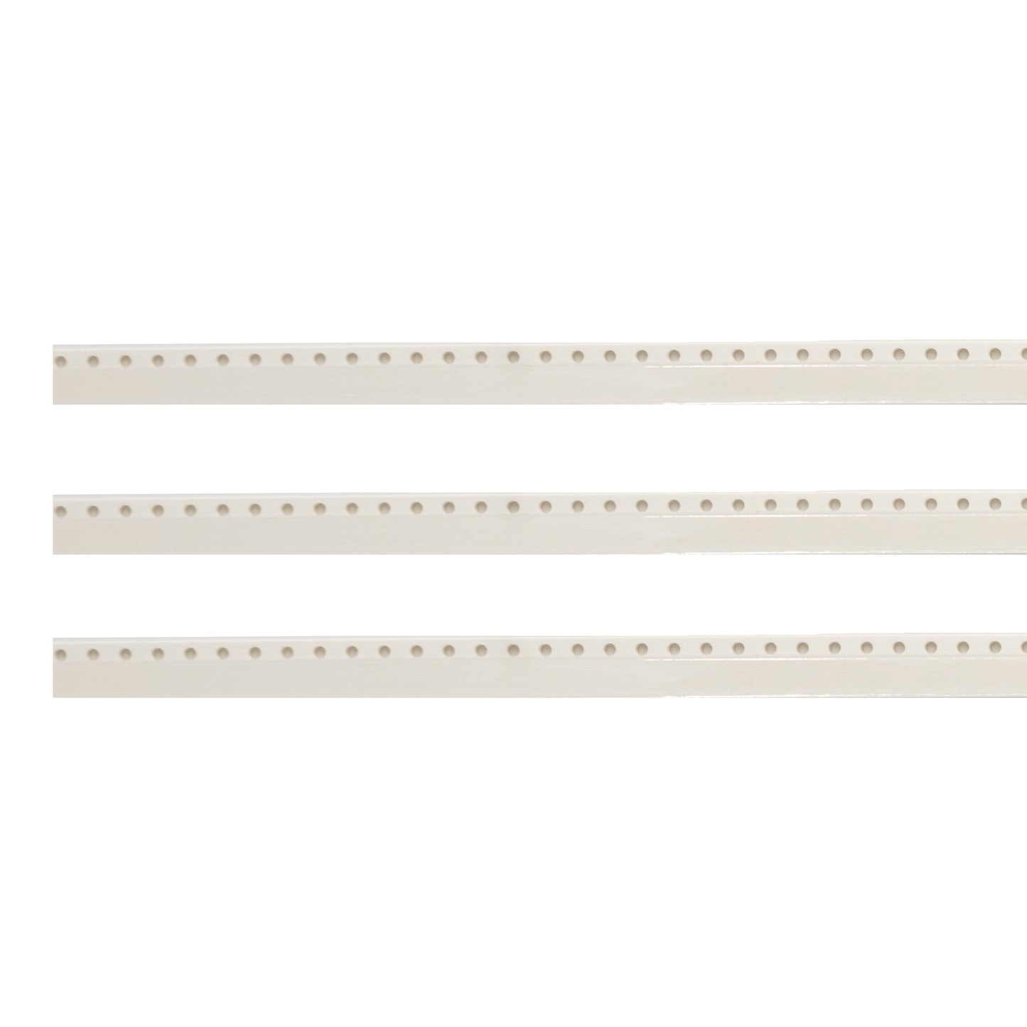 Flat Punched Carrier Tape With Cover Tape 8mm White 500pcs, no pockets
